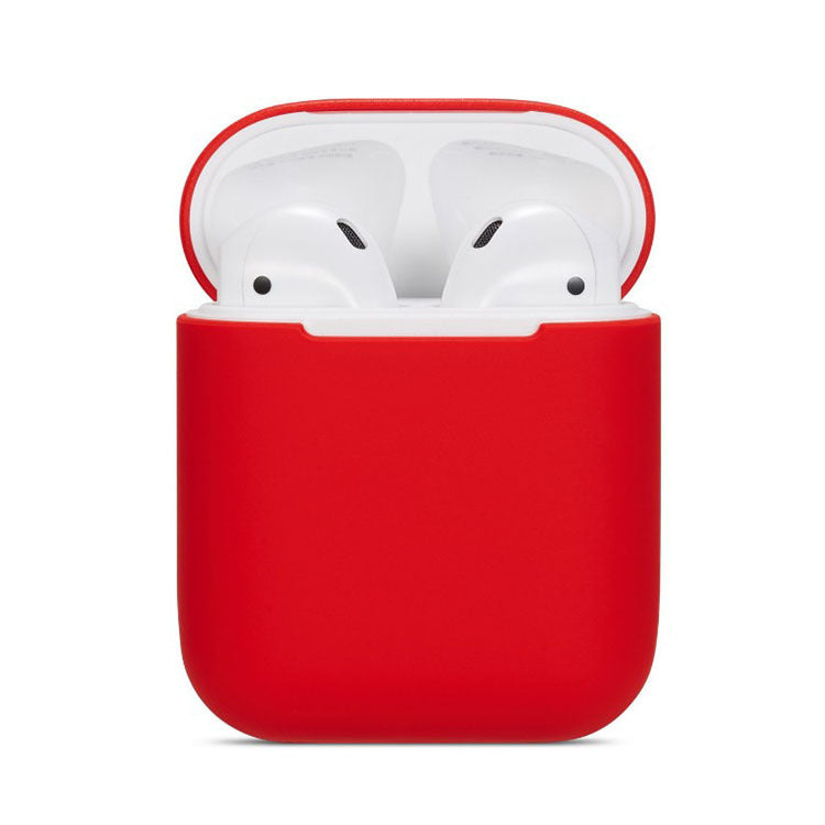 HKM-805843 Soft Silicone Sleeve for AirPods - Compatible Headphone Case with Accurate Fit