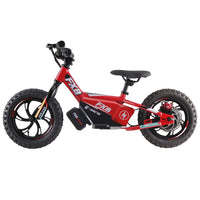 HKM-805907 12-Inch Electric Balance Bike for Kids with 250W Hub Motor and 36V Battery