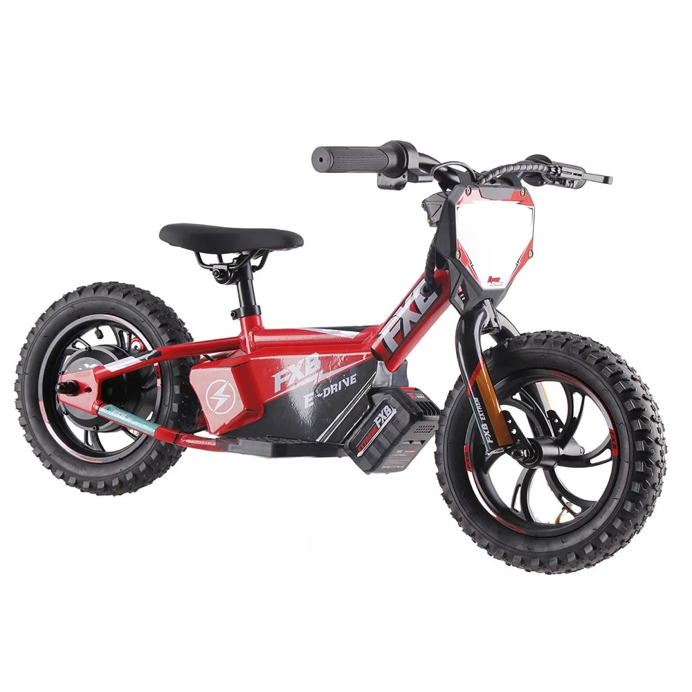 HKM-805907 12-Inch Electric Balance Bike for Kids with 250W Hub Motor and 36V Battery