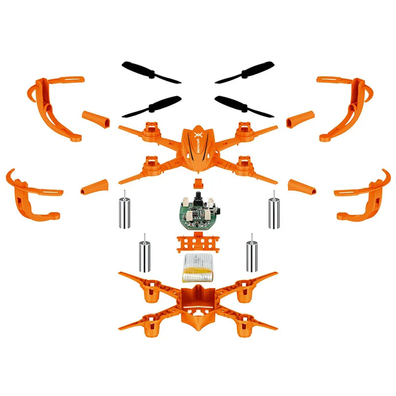 HKM-805907 DIY Assembly Drone with Camera for Kids - Educational Indoor/Outdoor Flying Toy