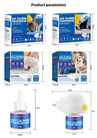 HKM-8059453 Aromatherapy Diffuser for Cats and Dogs – Lavender Fragrance Soothing Agent