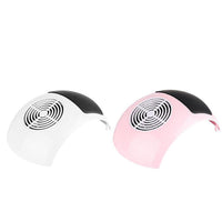 HKM-805971 Japanese Style Nail Vacuum Cleaner – Compact Design in White and Pink, 220V/110V Compatibility