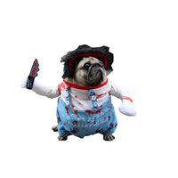 HKM-8060349 Bloody Doll Halloween Costume for Pets - Dog & Cat Clothing in S, M, L, XL Sizes