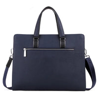 HKM-806035 Classic Zipper Laptop Briefcase in PU Leather for Business Use