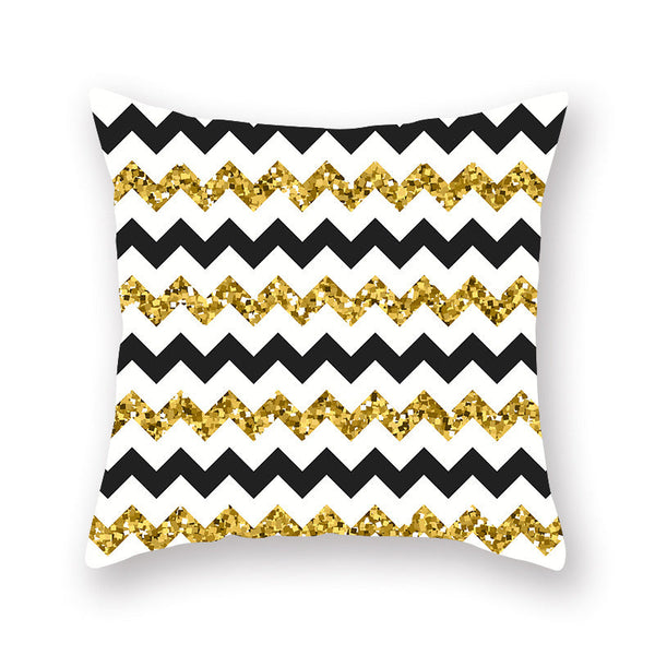HKM-806035 Nordic Peach Skin Pillowcase for Valentine's Day - Soft Polyester Cushion Cover