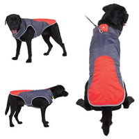 HKM-8060605 Reflective Pet Jacket - Casual Cotton Vest for Dogs and Cats, Lightweight and Comfortable, Various Sizes Available