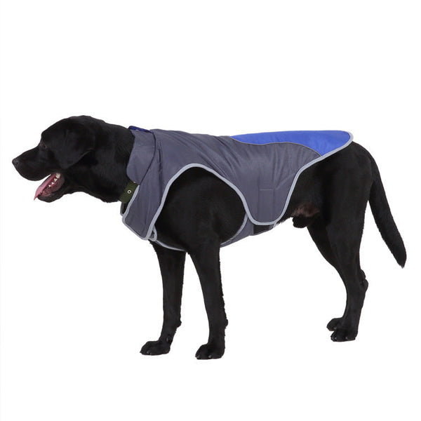 HKM-8060605 Reflective Pet Jacket - Casual Cotton Vest for Dogs and Cats, Lightweight and Comfortable, Various Sizes Available