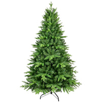HKM-806099 7ft LED Warm White Green Pine Christmas Tree with Easy Installation for Indoor/Outdoor Use