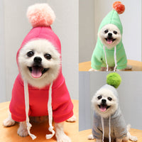 HKM-8061245 Autumn Cartoon Sweater for Dogs and Cats - Cozy Polyester Design in Various Sizes and Colors