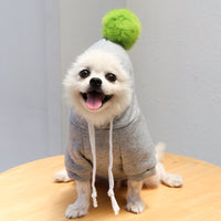 HKM-8061245 Autumn Cartoon Sweater for Dogs and Cats - Cozy Polyester Design in Various Sizes and Colors