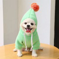HKM-8061245 Autumn Cartoon Sweater for Dogs and Cats - Cozy Polyester Design in Various Sizes and Colors