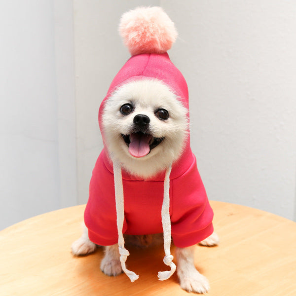 HKM-8061245 Autumn Cartoon Sweater for Dogs and Cats - Cozy Polyester Design in Various Sizes and Colors