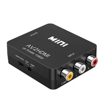 HKM-806163 AV to HDMI Mini HD Video Converter with 1080P Resolution, Compatible with All Systems