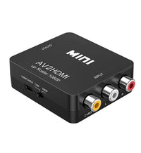 HKM-806163 AV to HDMI Mini HD Video Converter with 1080P Resolution, Compatible with All Systems