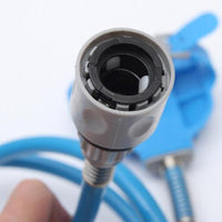 HKM-8063421 Pet Bathing Tool with Massaging Shower Spray for Dogs, Cats, and Horses, Adjustable Design with Faucet Adapters