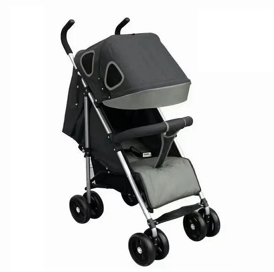 HKM-806675 Adjustable Stroller with Sunshade and Breathable Net for Indoor and Outdoor Use
