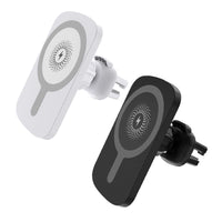 HKM-806675 Portable Wireless Car Charger with Magnetic Absorption - Model C14, Dual Output 5V/9V, Micro USB Interface, Battery Indicator