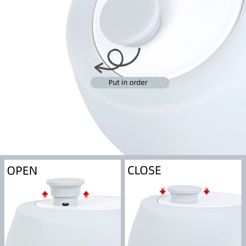 HKM-8067773 Portable Silicone Water Bottle for Pets - Large Capacity Dog Drinking Cup, Foldable & Lightweight