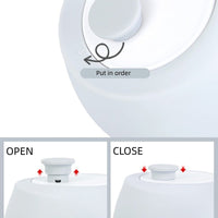 HKM-8067773 Portable Silicone Water Bottle for Pets - Large Capacity Dog Drinking Cup, Foldable & Lightweight