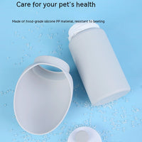 HKM-8067773 Portable Silicone Water Bottle for Pets - Large Capacity Dog Drinking Cup, Foldable & Lightweight