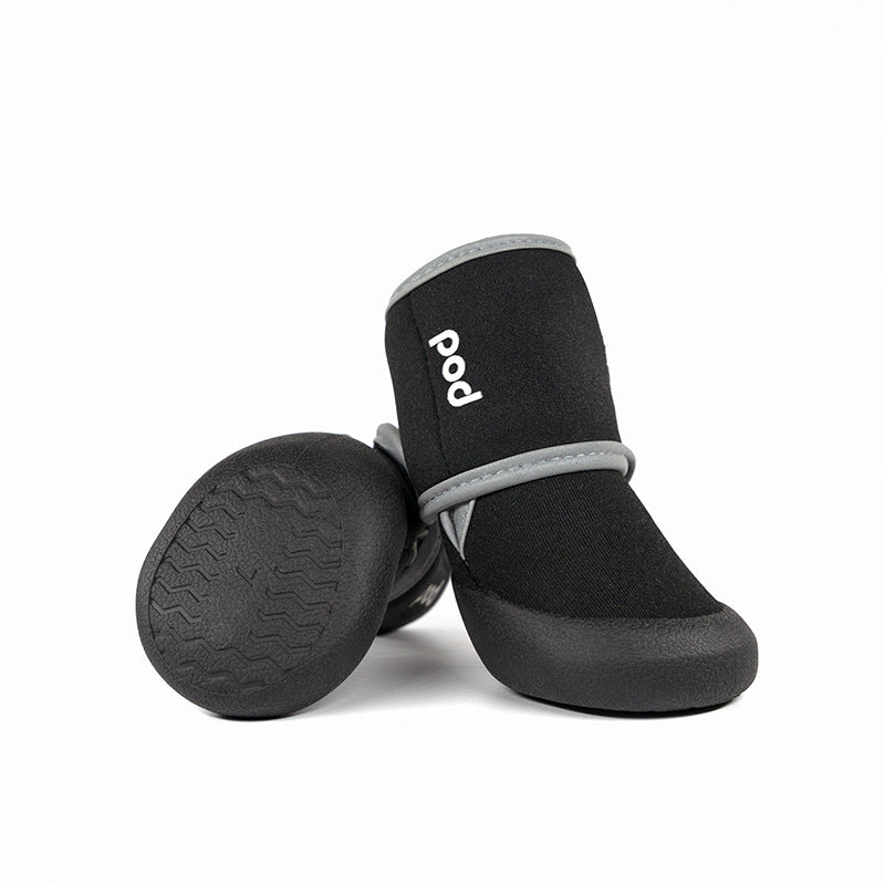 HKM-8068541 Waterproof Non-Slip Pet Upstream Shoes - Warm & Wear-Resistant Outdoor Footwear for Dogs