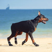 HKM-8068541 Waterproof Non-Slip Pet Upstream Shoes - Warm & Wear-Resistant Outdoor Footwear for Dogs