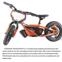 HKM-807059 250W 36V Electric Balance Bike for Kids - 12", 16", or 20" Wheels with Adjustable Speed