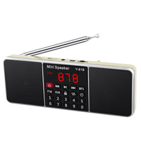 HKM-807123 Compact Dual Bluetooth Speaker with MP3 Playback and Card Reader Functionality