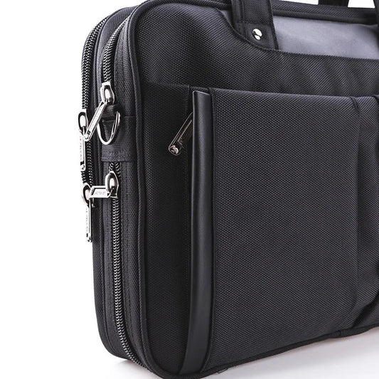HKM-807187 Professional Men's Laptop Messenger Briefcase with Shoulder Strap