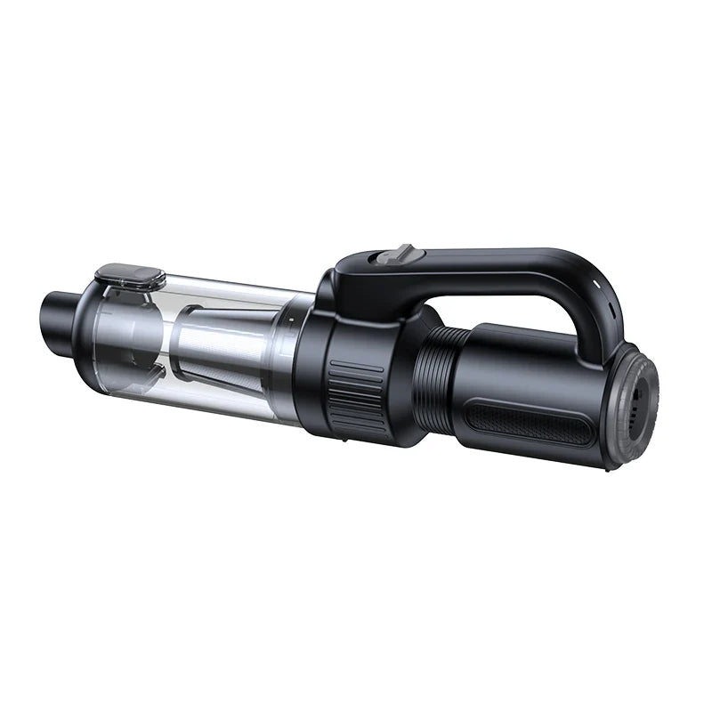 HKM-807379 Portable Car Vacuum Cleaner with Integrated Suction and Long Battery Life, TYPE-C Charging, Multi-Purpose Design