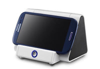 HKM-807379 Portable Mobile Phone Stand with Built-in Speaker - 3W Mono Sound, 5-6 Hours Playtime, Compact Design