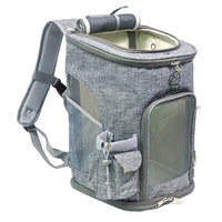 HKM-8073917 Portable Pet Carrying Bag for Small Dogs and Cats – Eco-Friendly Cationic Linen Fabric