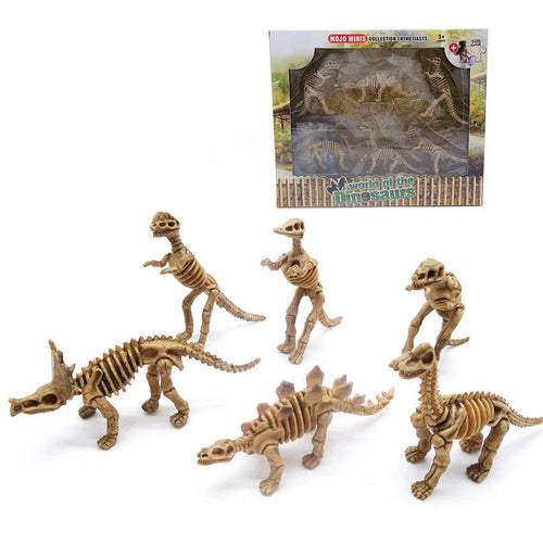 HKM-807443 Dinosaur Fossil Toy Model Action Figure for Kids, 22x18x3 CM, Educational Playset