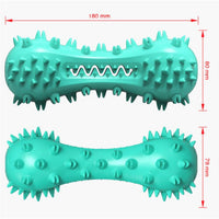 HKM-8074941 Durable Rubber Molar Stick for Small to Medium Aggressive Dogs - Cleans Teeth and Relieves Anxiety