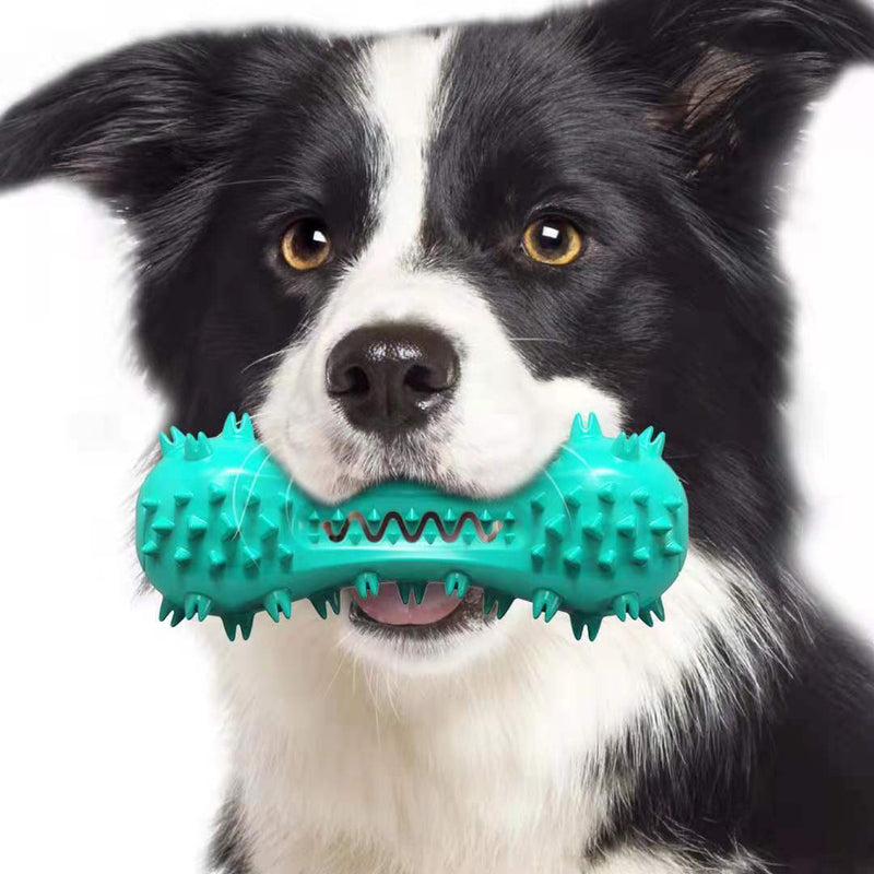 HKM-8074941 Durable Rubber Molar Stick for Small to Medium Aggressive Dogs - Cleans Teeth and Relieves Anxiety