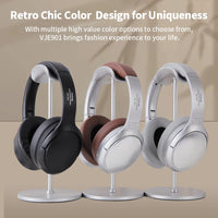 HKM-807635 Foldable Wireless Headphones with Mic, Bluetooth 5.3, 40mm Stereo Speakers