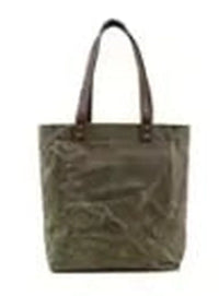 HKM-807699 Vintage Women's Waterproof Handbag in Waxed Canvas and Leather - Classic Shoulder Bag