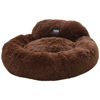 HKM-8077501 Winter Warm Breathable Pet Bed for Cats - Available in Light Gray, Dark Gray, Pink, Brown, Multiple Sizes