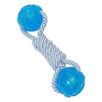 HKM-8078269 Cotton Rope Dog Chew Toy with TPR for Dental Care - Multiple Sizes Available