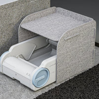 HKM-808083 Automatic Self-Cleaning Cat Litter Box with APP Control, Odor-Free, Low Noise, and Easy Clean for Large Cats