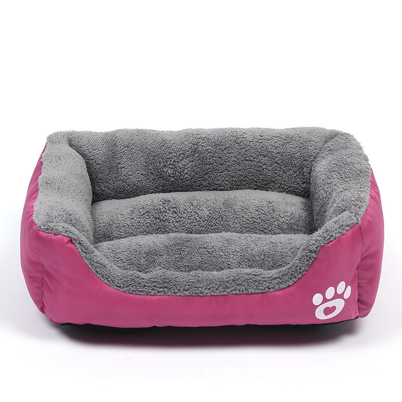 HKM-8083261 Cotton Wool Pet Kennel Mats in Candy Colors for Large, Medium, and Small Dogs