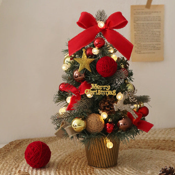 HKM-808403 Christmas Tree with Lights - Various Sizes and Snow or Traditional Styles in PE Material