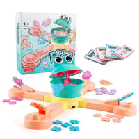 HKM-808595 Electric Frog Feeding Adventure Game for Kids - Fun Family Activity Toy