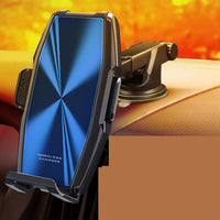 HKM-808659 Car Wireless Charger and Phone Holder for S9 - Fast 1500mA Charging with Indication Function, CE Certified