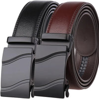 HKM-808659 Genuine Leather Automatic Men's Belt - Model LY36-21702-1