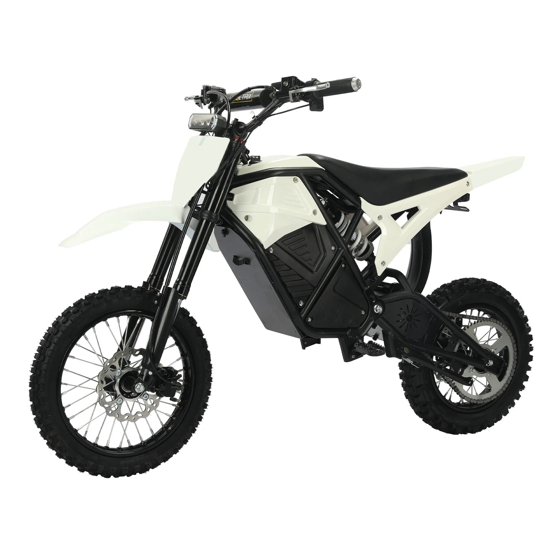 HKM-808723 Long Range 3000W Electric Mountain Fat Tire Bike with Front & Rear Suspension, 14-Inch Wheels, Eco-Friendly Design