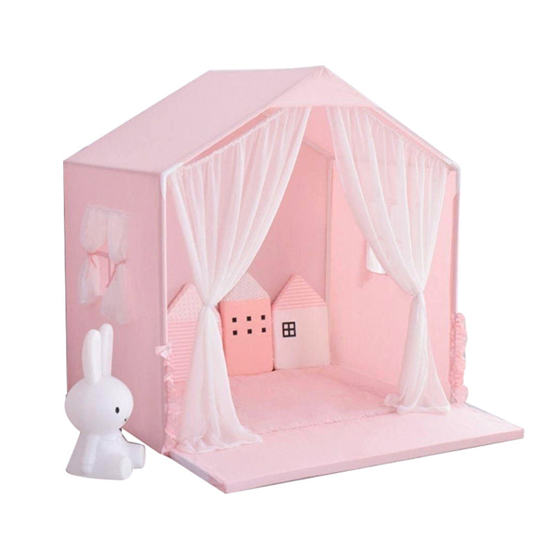 HKM-8087997 Removable and Washable Pet Tent Nest in Pink, Green, and Blue - Available in M, L, S Sizes