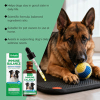 HKM-8089021 Immune Support Herbal Drops for Dogs with Cranberry, Echinacea, and Oregano Extract