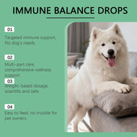 HKM-8089021 Immune Support Herbal Drops for Dogs with Cranberry, Echinacea, and Oregano Extract