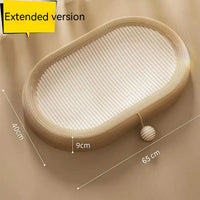 HKM-8089149 Oversized Cat Scratch Board Nest with Thickened Sisal Cushion and Flap Ears